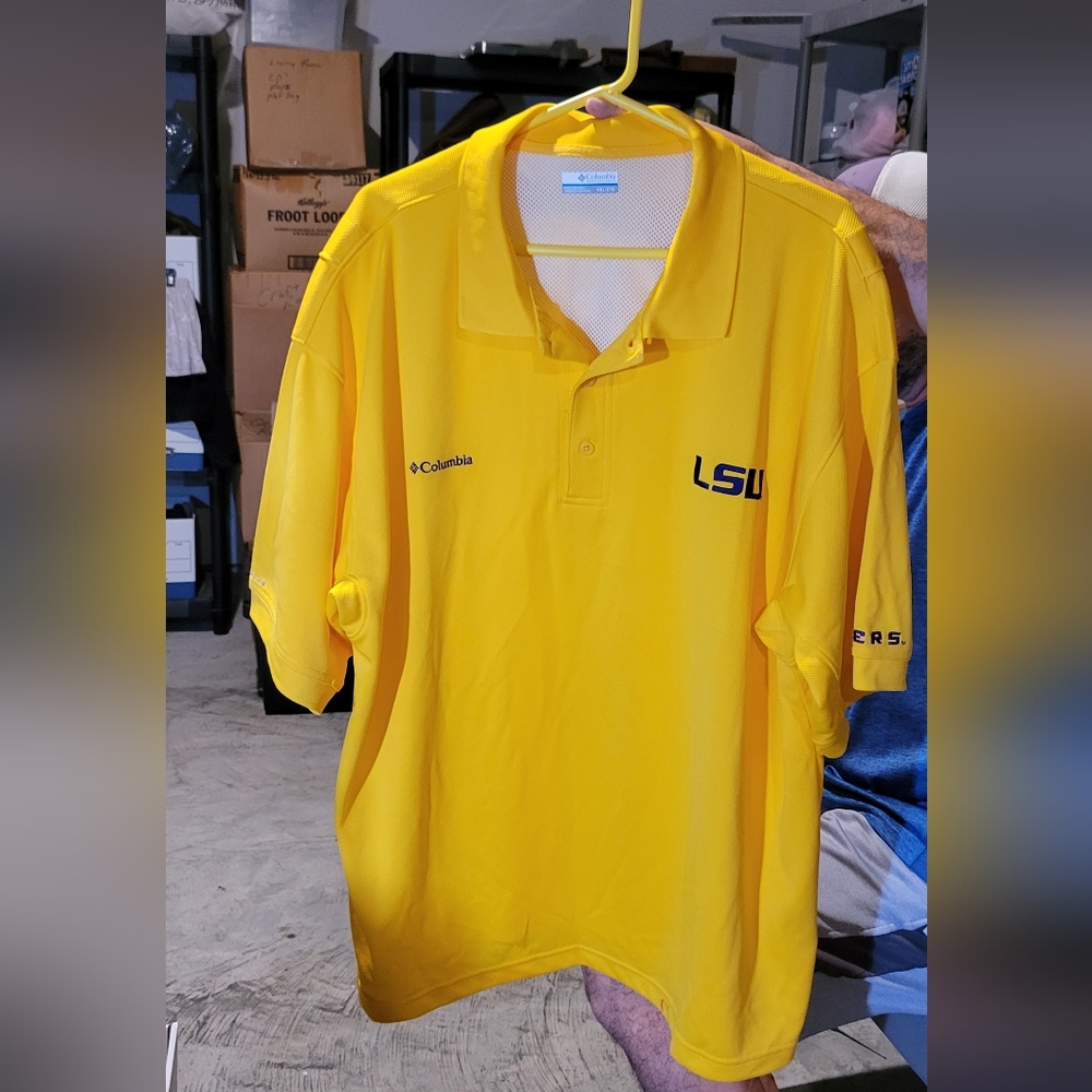 LSU Columbia PFG Shirt XXL